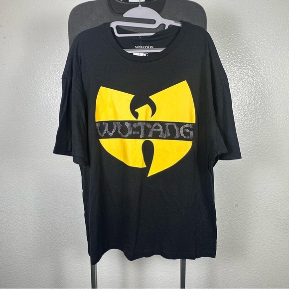 Wu-Tang Clan Black and Yellow Short Sleeve Tee - Picture 1 of 5